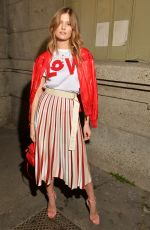 CONSTANCE JABLONSKI at Moncler Genius Show at Milan Fashion Week 02/20/2019