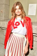 CONSTANCE JABLONSKI at Moncler Genius Show at Milan Fashion Week 02/20/2019