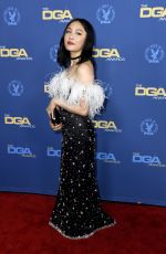 CONSTANCE WU at Directors Guild of America Awards in Los Angeles 02/02/2019
