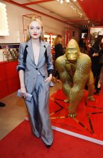 DAKOTA FANNING at Armani Box Pop-up Store Opening in West Hollywood 02/06/2019