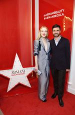 DAKOTA FANNING at Armani Box Pop-up Store Opening in West Hollywood 02/06/2019