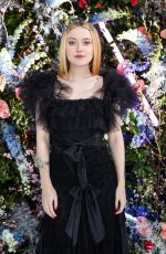 DAKOTA FANNING at Rodarte Fashion Show in San Marino 02/05/2019
