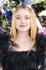 DAKOTA FANNING at Rodarte Fashion Show in San Marino 02/05/2019