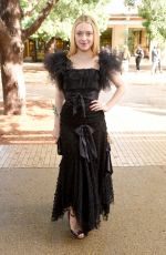 DAKOTA FANNING at Rodarte Fashion Show in San Marino 02/05/2019