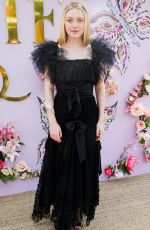 DAKOTA FANNING at Rodarte Fashion Show in San Marino 02/05/2019