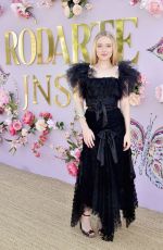 DAKOTA FANNING at Rodarte Fashion Show in San Marino 02/05/2019