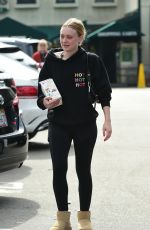 DAKOTA FANNING Shopping at Whole Foods in Los Angeles 02/01/2019
