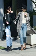 DAKOTA JOHNSON and ROISIN DONNELLY Out for Juice in West Hollywood 02/06/2019