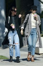 DAKOTA JOHNSON and ROISIN DONNELLY Out for Juice in West Hollywood 02/06/2019