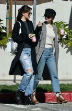 DAKOTA JOHNSON and STELLA BANDERAS Out in West Hollywood 02/06/2019