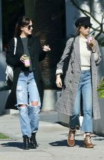 DAKOTA JOHNSON and STELLA BANDERAS Out in West Hollywood 02/06/2019