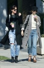 DAKOTA JOHNSON and STELLA BANDERAS Out in West Hollywood 02/06/2019