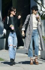 DAKOTA JOHNSON and STELLA BANDERAS Out in West Hollywood 02/06/2019