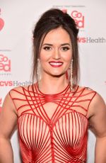 DANICA MCKELLAR at Aha Go Red for Women Red Dress Collection 2019 in New York 02/07/2019