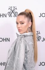 DELILAH HAMLIN at John John Fashion Show at NYFW in New York 02/12/2019