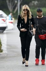 DELTA GOODREM on the Set of Extra in Los ANgeles 01/31/2019