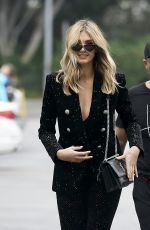 DELTA GOODREM on the Set of Extra in Los ANgeles 01/31/2019