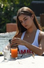 DEMI ROSE MAWBY Out for Breakfast in Phuket 02/08/2019