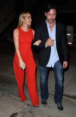 DENISE RICHARDS Arrives at The Real Housewives of Beverly Hills in West Hollywood 02/12/2019