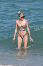 DEVON WINDSOR and GABBY WESTBROOK-PATRICK in Bikinis at a Beach in Miami 02/17/2019