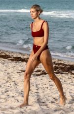 DEVON WINDSOR in Bikini at a Beach in Miami 02/23/2019