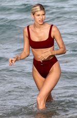 DEVON WINDSOR in Bikini at a Beach in Miami 02/23/2019