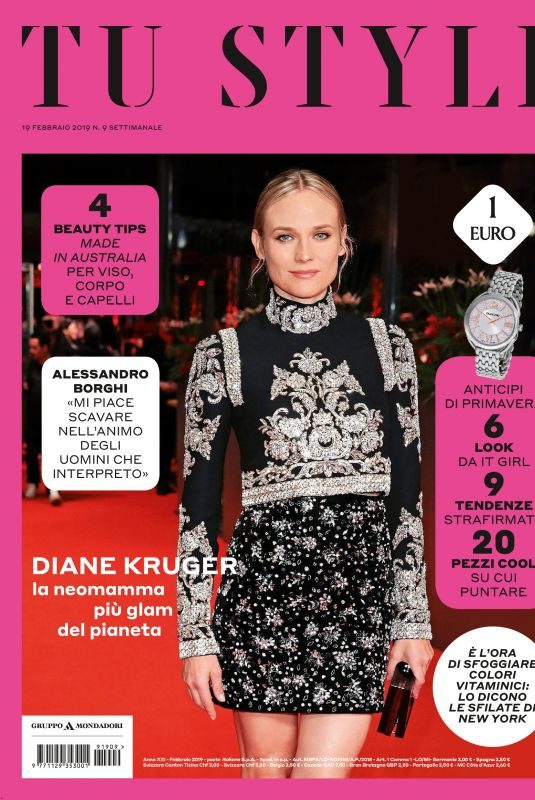DIANE KRUGER an Tu Style Magazine, February 2019