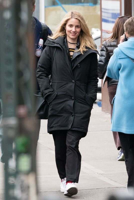 DIANNA AGRON Out and About in New York 02/07/2019