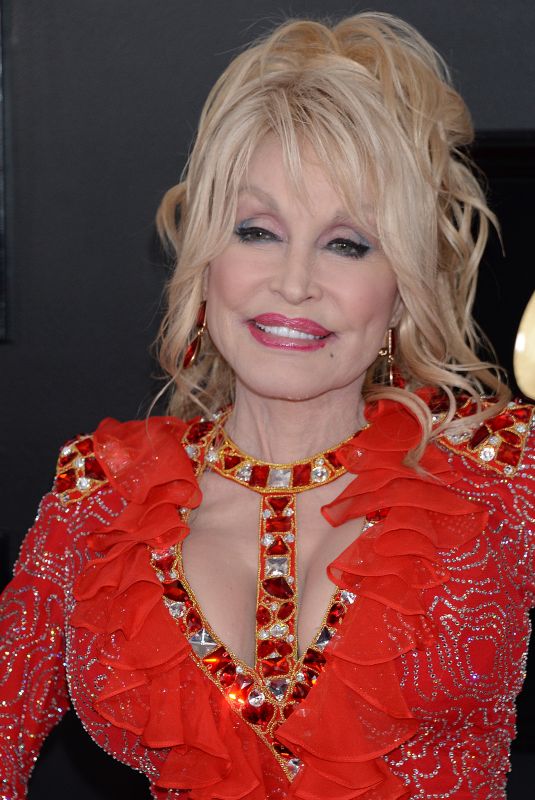 DOLLY PARTON at 61st Annual Grammy Awards in Los Angeles 02/10/2019