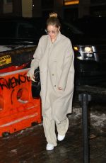 DOUTZEN KORES Arrives at Her Hotel in New York 02/12/2019