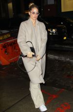 DOUTZEN KORES Arrives at Her Hotel in New York 02/12/2019