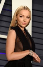 DOVE CAMERON at Vanity Fair Oscar Party in Beverly Hills 02/24/2019