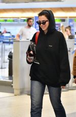 DU LIPA at Los Angeles International Airport 02/14/2019