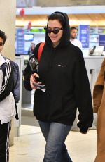 DU LIPA at Los Angeles International Airport 02/14/2019