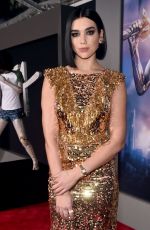 DUA LIPA at Alita: Battle Angel Premiere in Los Angeles 02/05/2019