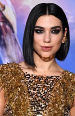 DUA LIPA at Alita: Battle Angel Premiere in Los Angeles 02/05/2019