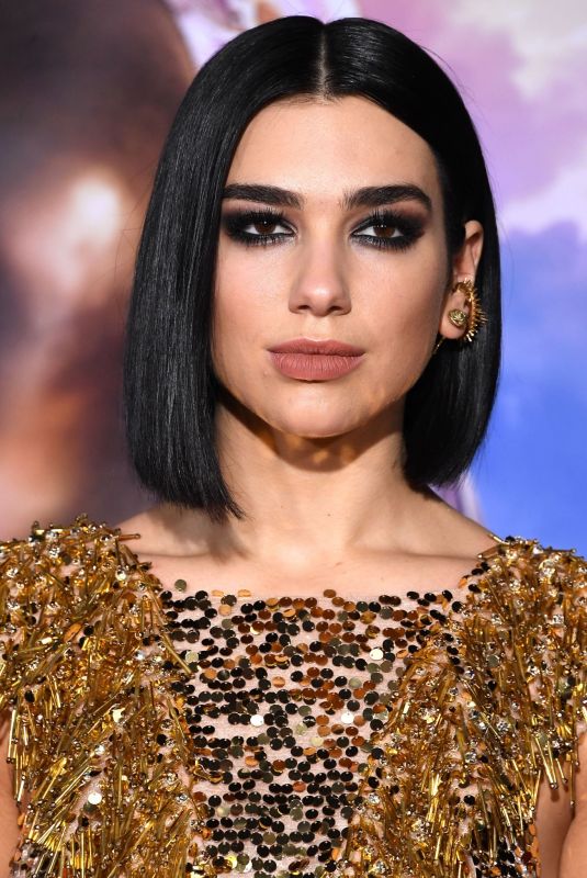 DUA LIPA at Alita: Battle Angel Premiere in Los Angeles 02/05/2019