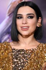DUA LIPA at Alita: Battle Angel Premiere in Los Angeles 02/05/2019