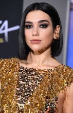 DUA LIPA at Alita: Battle Angel Premiere in Los Angeles 02/05/2019