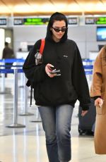 DUA LIPA at LAX Airport in Los Angeles 02/14/2019