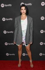 DUA LIPA at Spotify Best New Artist 2019 in Los Angeles 02/07/2019