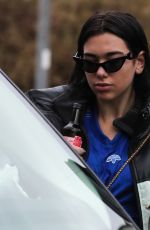 DUA LIPA Leaves Her Home in London 02/17/2019