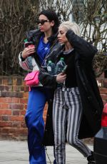 DUA LIPA Leaves Her Home in London 02/17/2019