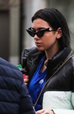 DUA LIPA Leaves Her Home in London 02/17/2019