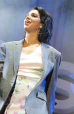 DUA LIPA Performs at Spotify Best New Artist Party in Los Angeles 02/07/2019