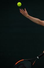 ELINA SVITOLINA Practises at 2019 Dubai Duty Free Tennis WTA Championships in Dubai 02/18/2019