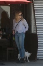 ELIZA SCANLEN Leaves Kings Cafe in West Hollywood 02/25/2019