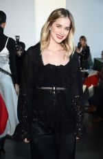 ELIZABETH LAIL at Self-portrait Fashion Show in New York 02/09/2019