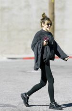 ELIZABETH OLSEN Heading to a Gym in Los Angeles 02/26/2019