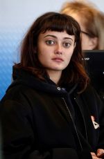 ELLA PURNELL at LAX Airport in Los Angeles 02/19/2019